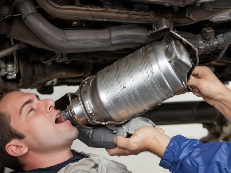 Catalytic converter replacement service